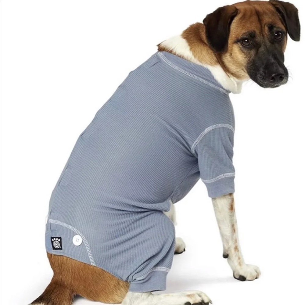 Thermal blue dog sweater